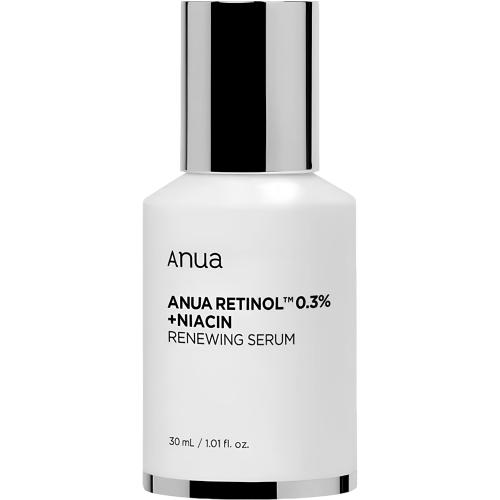 Anua, Retinol, Fragrance-Free, Anti-Aging, Evening, Serum, Face, 30 ml