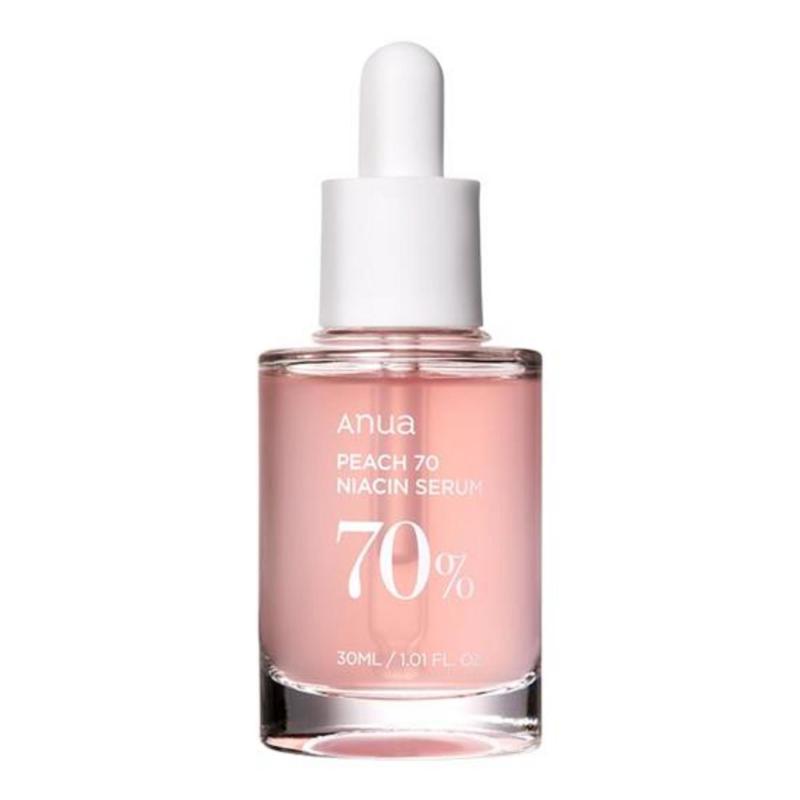 Anua, Peach 70, Niacinamide, Glow, After cleansing, Serum, For Face, 30 ml