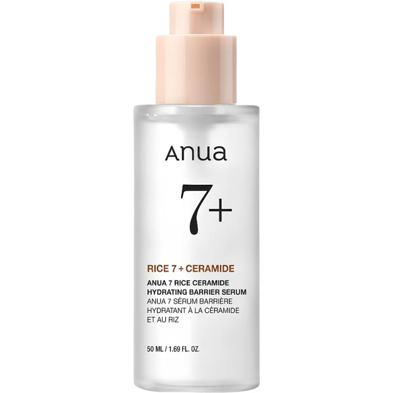 Anua, Rice 7+, Ceramide, Hydrating, Serum, For Face, 50 ml