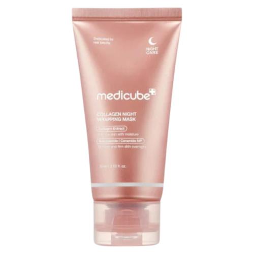 Medicube, Wrapping Mask, Collagen, Improves Elasticity & Firmness, Night Sleeping Mask, 75 ml