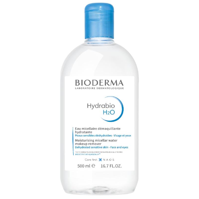 Bioderma, Hydrabio H2O, Cleansing, Micellar Water, For Sensitive & Dry Skin, 500 ml