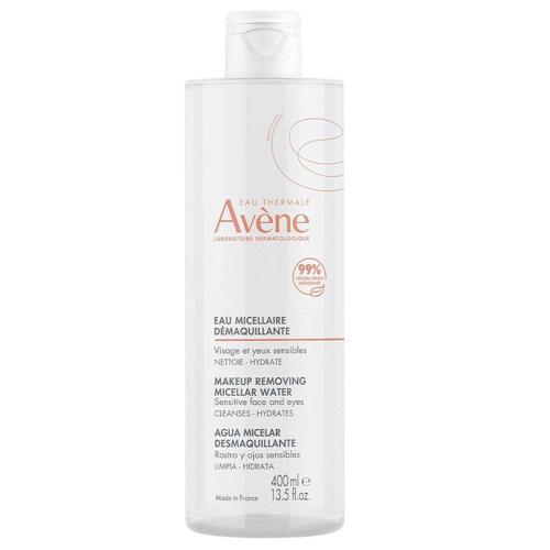 Avene, Eau Thermale, Cleanses and Removes Makeup, Micellar Water, Sensitive, 400 ml