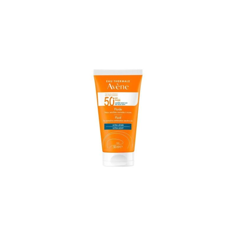 Avene, Triasorb, Photo-Protecteur, Daily, Fluid, For Face, SPF50+, 50 ml