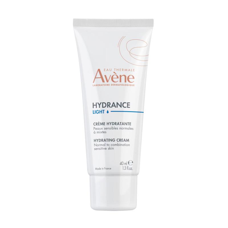 Avene, Hydrance, For Normal To Combination & Sensitive Skin, Light Cream, For Face, 40 ml